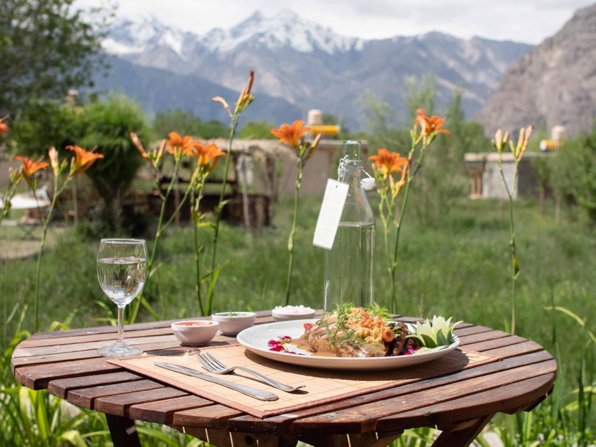 Lchang Nang Retreat-The House Of Trees-Nubra Valley Hotel Sumur Buitenkant foto