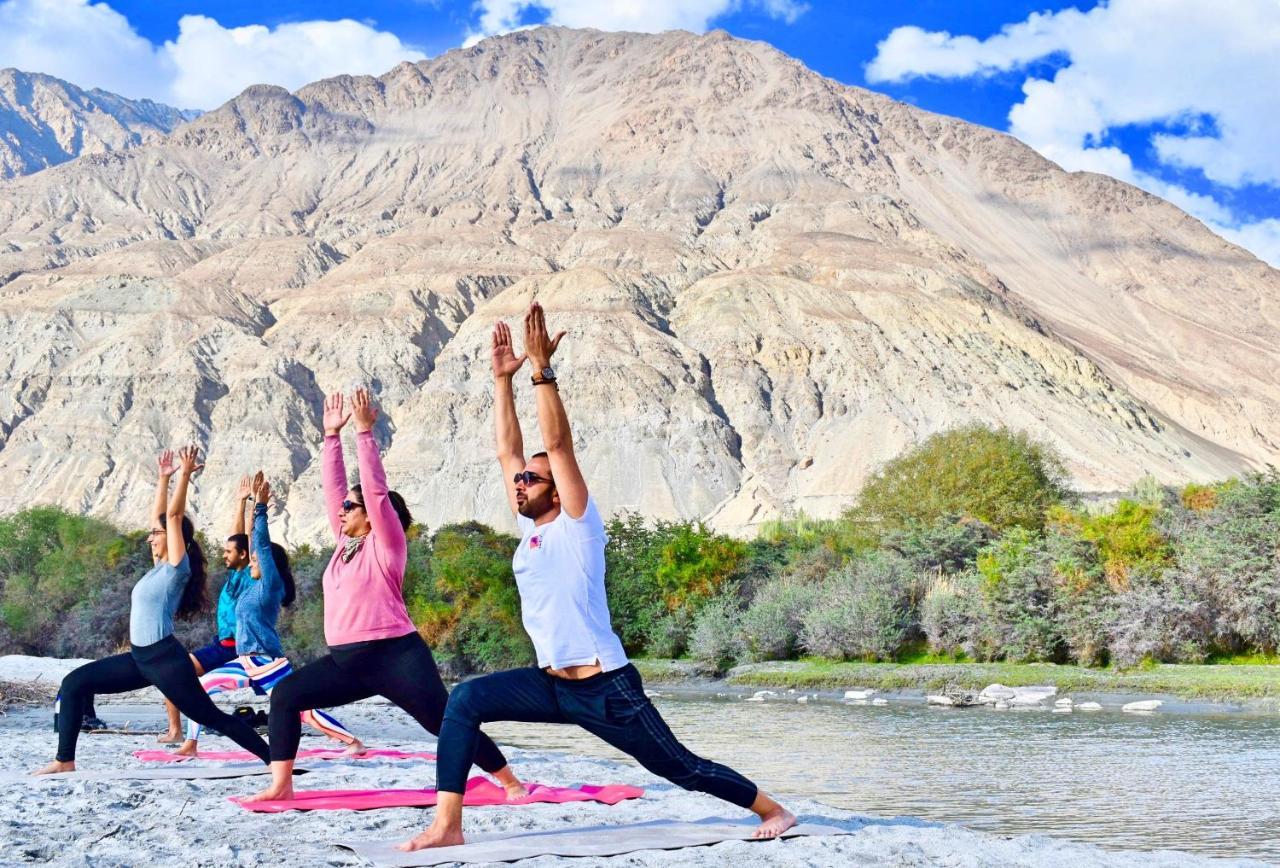 Lchang Nang Retreat-The House Of Trees-Nubra Valley Hotel Sumur Buitenkant foto