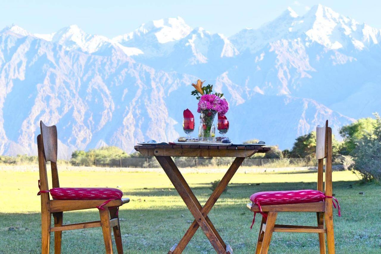 Lchang Nang Retreat-The House Of Trees-Nubra Valley Hotel Sumur Buitenkant foto