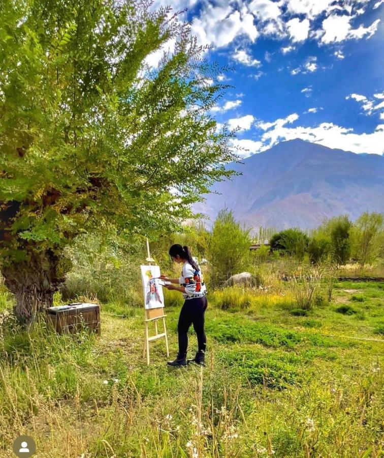 Lchang Nang Retreat-The House Of Trees-Nubra Valley Hotel Sumur Buitenkant foto