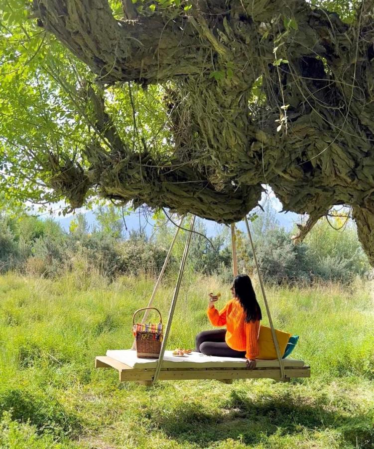 Lchang Nang Retreat-The House Of Trees-Nubra Valley Hotel Sumur Buitenkant foto