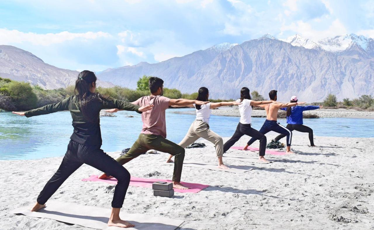 Lchang Nang Retreat-The House Of Trees-Nubra Valley Hotel Sumur Buitenkant foto