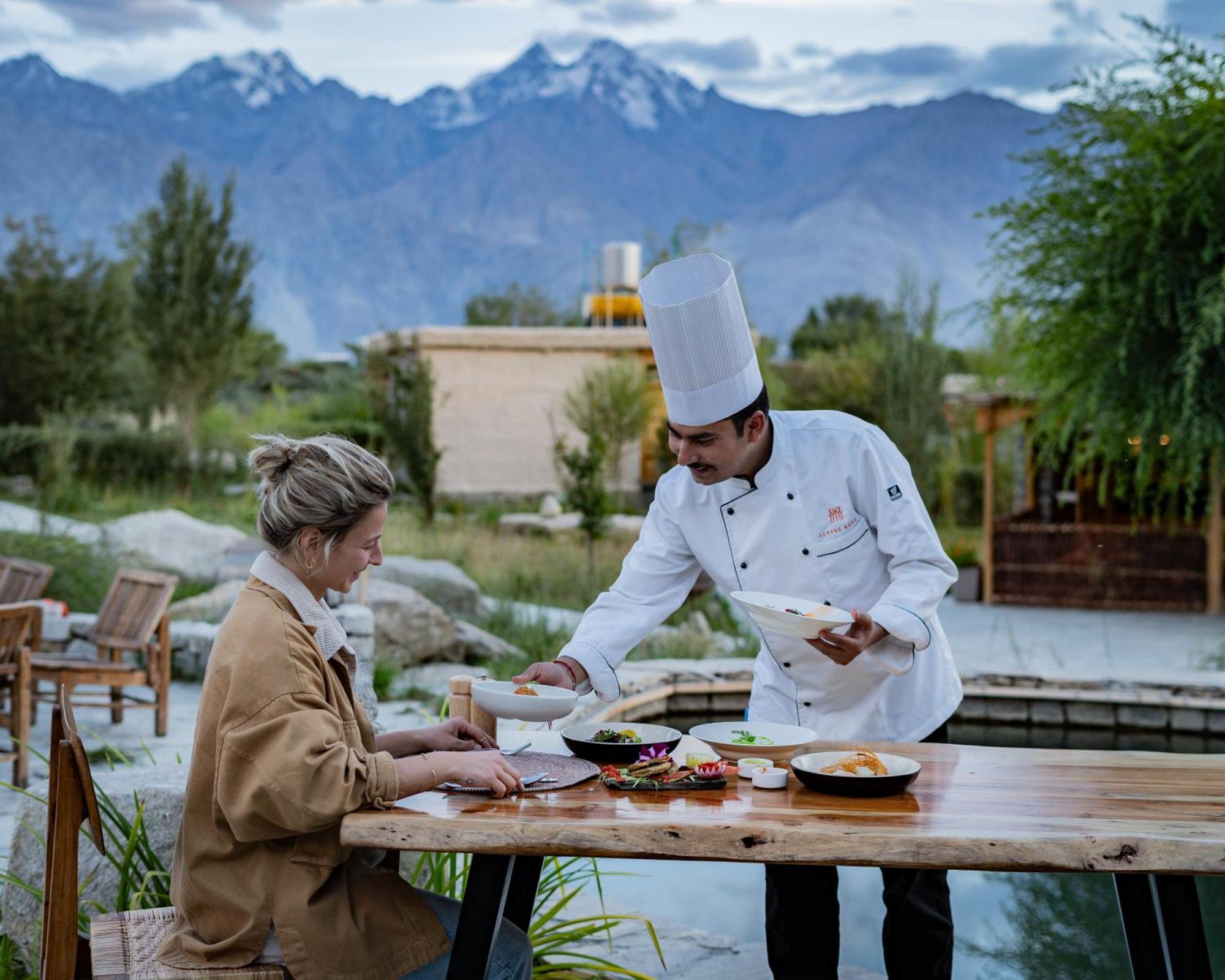 Lchang Nang Retreat-The House Of Trees-Nubra Valley Hotel Sumur Buitenkant foto