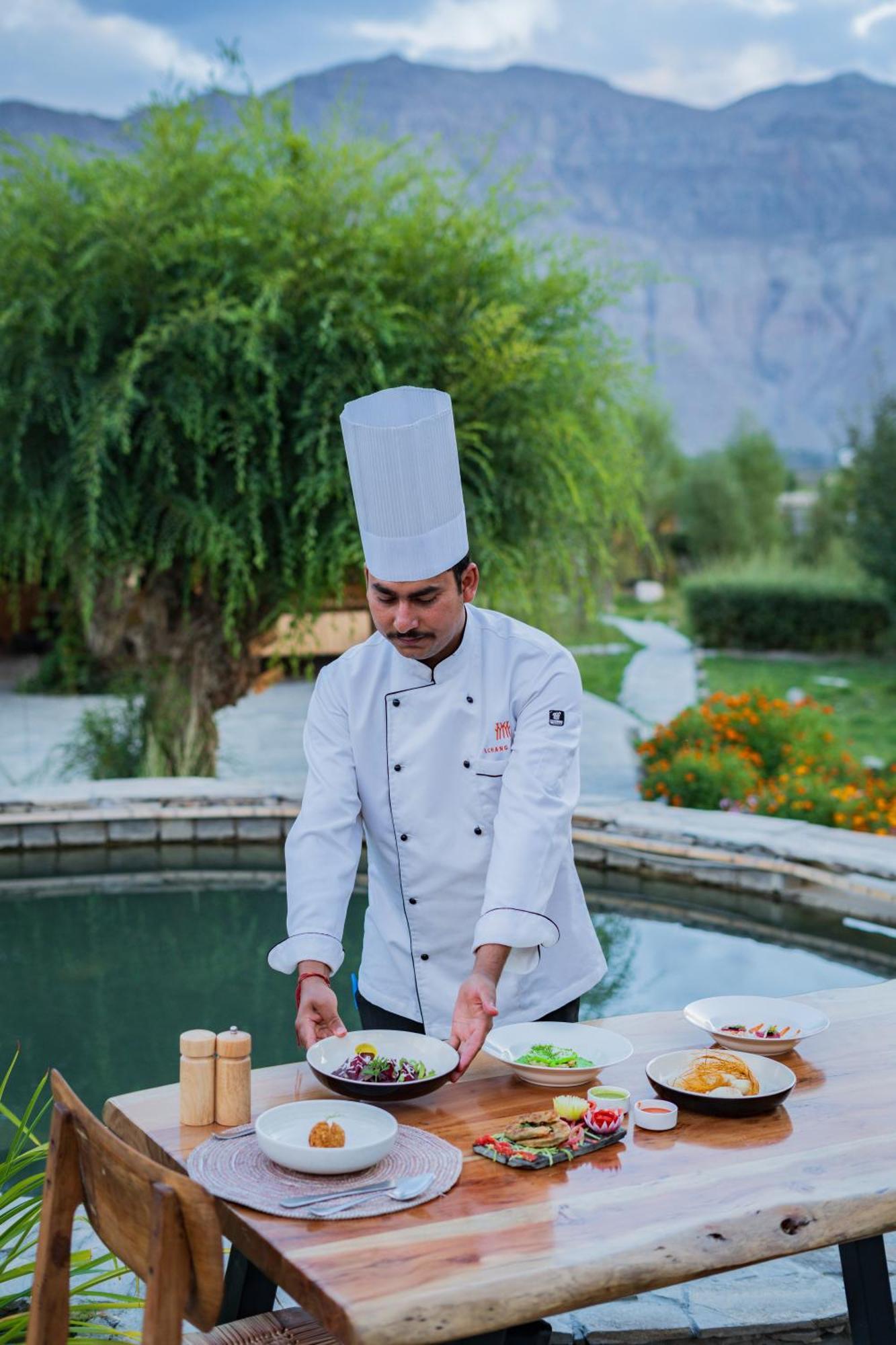 Lchang Nang Retreat-The House Of Trees-Nubra Valley Hotel Sumur Buitenkant foto