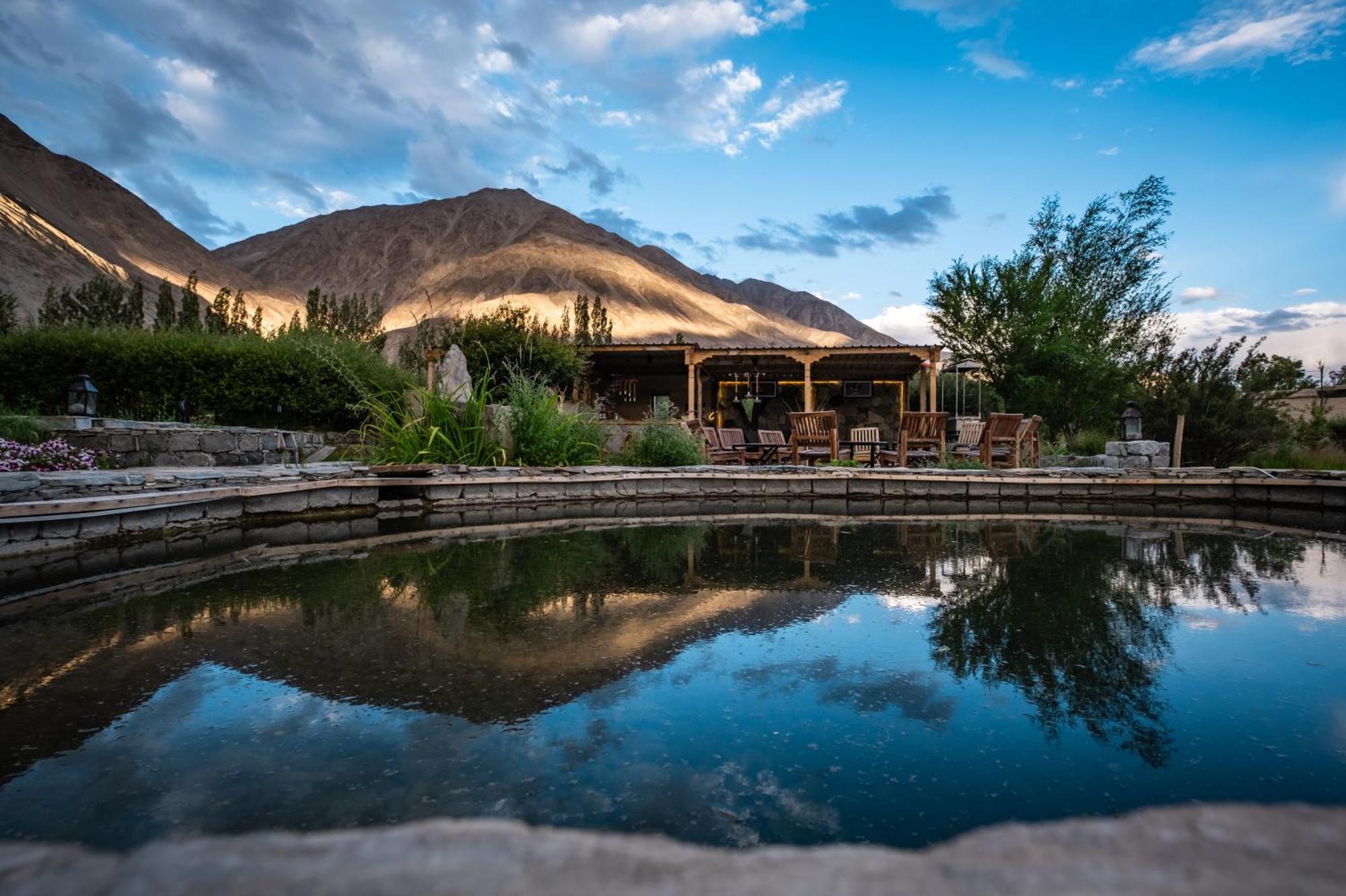 Lchang Nang Retreat-The House Of Trees-Nubra Valley Hotel Sumur Buitenkant foto