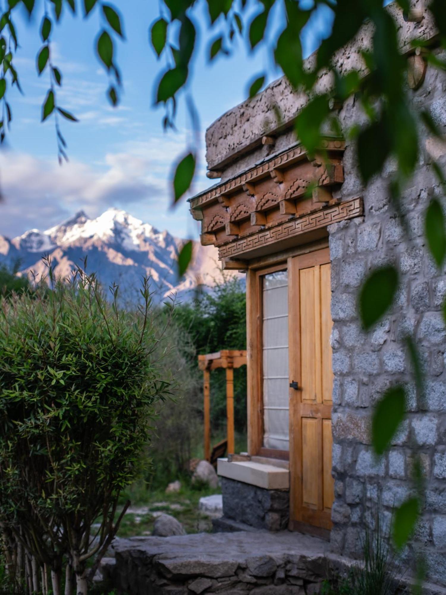 Lchang Nang Retreat-The House Of Trees-Nubra Valley Hotel Sumur Buitenkant foto