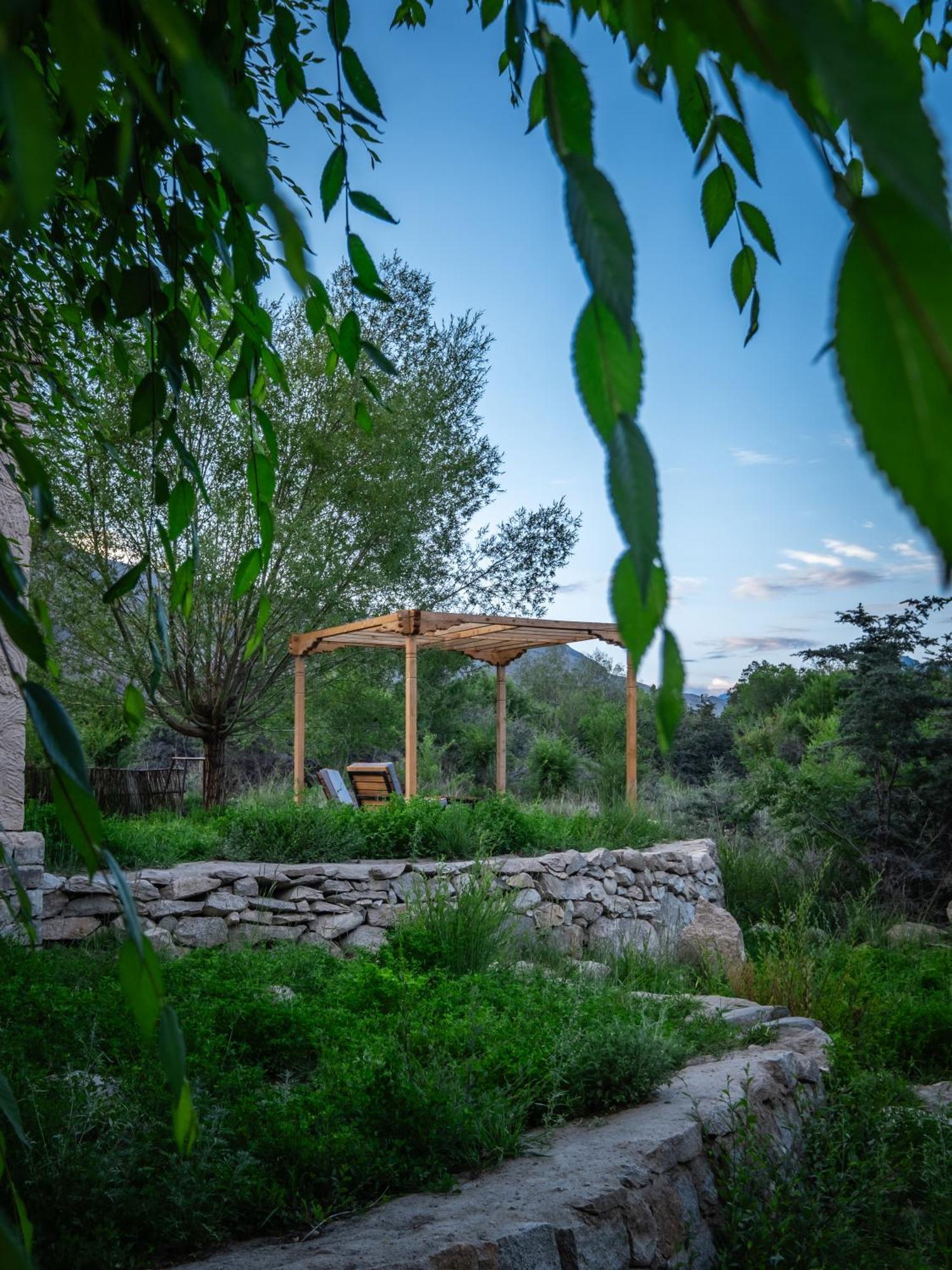 Lchang Nang Retreat-The House Of Trees-Nubra Valley Hotel Sumur Buitenkant foto