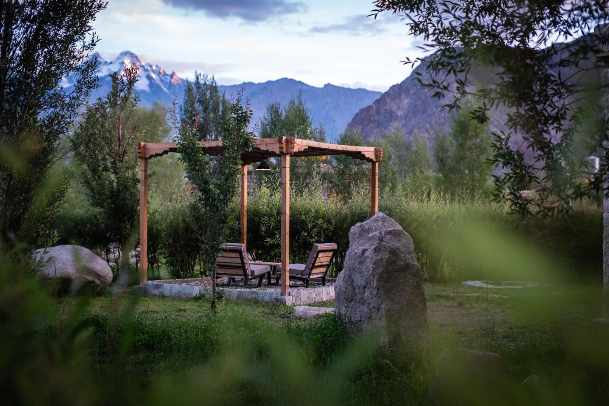 Lchang Nang Retreat-The House Of Trees-Nubra Valley Hotel Sumur Buitenkant foto