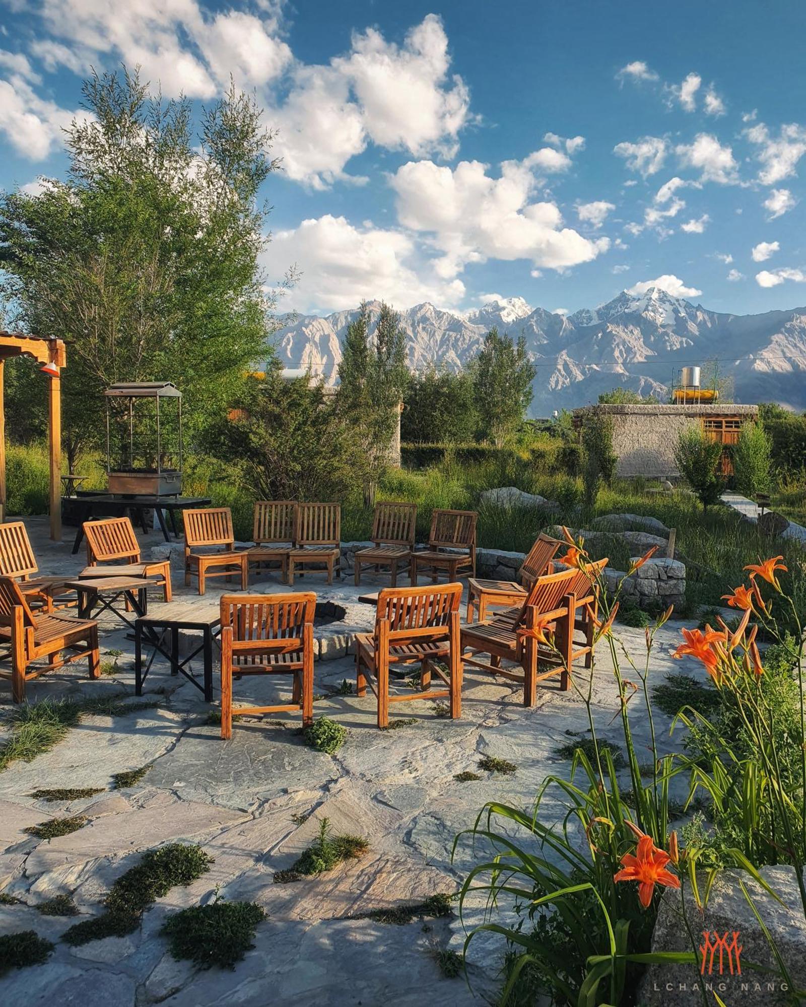 Lchang Nang Retreat-The House Of Trees-Nubra Valley Hotel Sumur Buitenkant foto